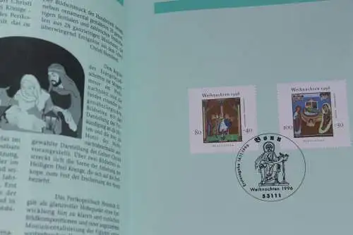 Deutschland 1996; Jahressammlung-ETB der Deutsche POST: Weihnachten; MiNr. 1891-92, bitte lesen