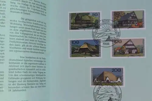 Deutschland 1996; Jahressammlung-ETB der Deutsche POST: Für die Wohlfahrtspflege, MiNr. 1883-87, bitte lesen