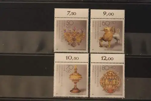 Berlin, Für die Wohlfahrtspflege 1988: Gold- und Silberschmiedekunst, MiNr. 818-21, MNH