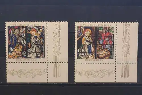 Deutschland, Weihnachten 1995, MiNr. 1831-32, MNH