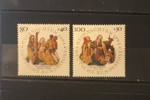 Deutschland, Weihnachten 1993, MiNr. 1707-08, MNH