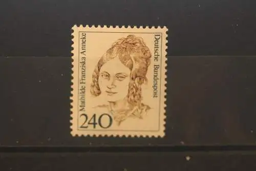 Deutschland, Freimarke: Frauen der deutschen Geschichte: 240 Pf.;  MiNr.  1392 , MNH