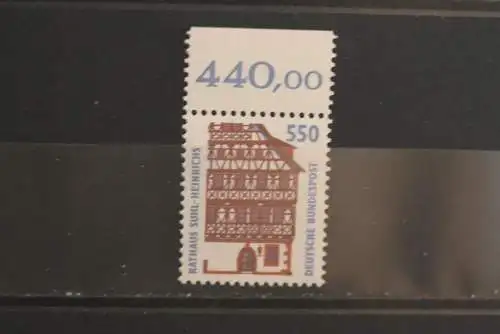 Deutschland 1994, Freimarke: Sehenswürdigkeiten: 550; Oberrand, MiNr. 1746, MNH