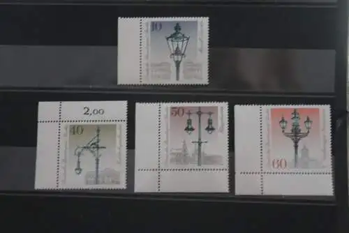 Berlin 1979, Straßenbeleuchtung, MiNr. 603-06, MNH