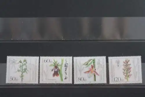 Berlin 1984, Für die Wohlfahrtspflege: Orchideen,  MiNr. 724-27, MNH