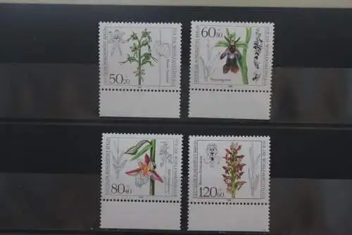 Deutschland 1984, Für die Wohlfahrtspflege: Orchideen, MiNr. 1225-28, MNH