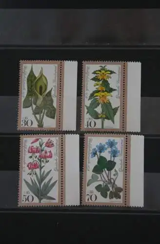 Deutschland 1978, Wohlfahrt: Waldblumen, Blumen, MiNr. 982-85, MNH