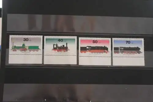 Berlin 1975, Für die Jugend: Lokomotiven, Eisenbahn, MiNr. 488-91,  MNH