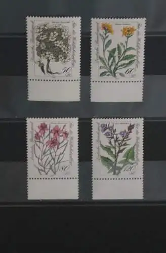 Deutschland 1983, Für die Wohlfahrtspflege: Alpenblumen, Blumen, MiNr. 1188-91,  MNH