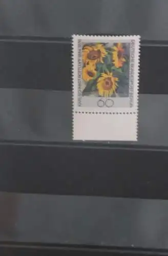 Berlin 1984, Schmidt-Rottluff; Sonnenblumen, MiNr. 728,  MNH