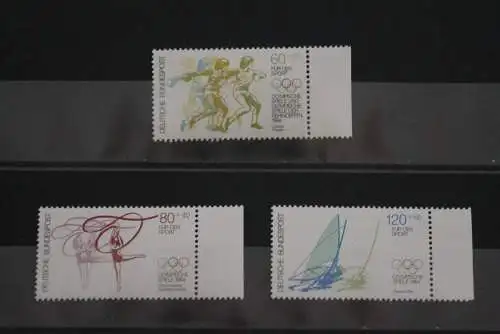 Deutschland 1984; Für den Sport, Sporthilfe: Olympische Spiele, MiNr. 1206-08, MNH