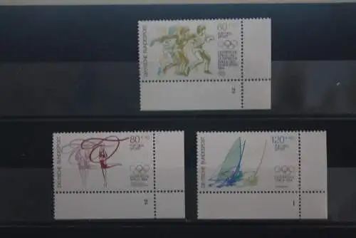 Deutschland 1984; Für den Sport, Sporthilfe: Olympische Spiele, MiNr. 1206-08, MNH