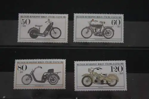 Berlin 1983; Für die Jugend: Motorräder MiNr. 694-97, MNH