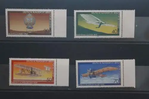 Berlin 1978, Für die Jugend: Luftfahrt, Flugzeuge, MiNr. 563-66, MNH