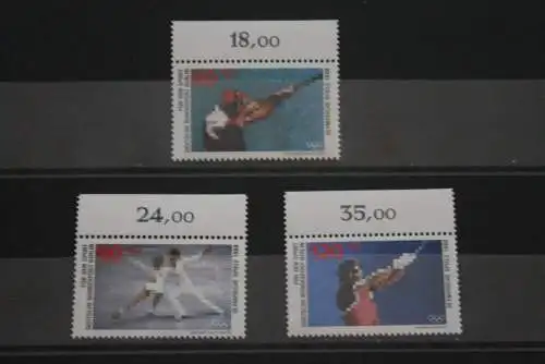 Berlin 1988; Für den Sport: Olympische Winterspiele;, MiNr. 801-03, MNH