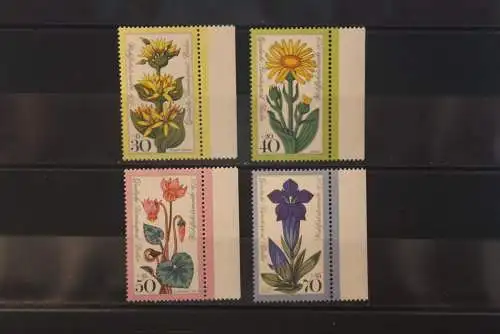 Berlin 1975; Wohlfahrtspflege: Alpenblumen; MiNr. 510-13