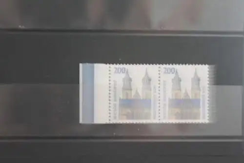 Deutschland 1993, Freimarken: Sehenswürdigkeiten 200, Magdeburger Dom; MiNr. 1665 A, waagerechtes Paar, MNH