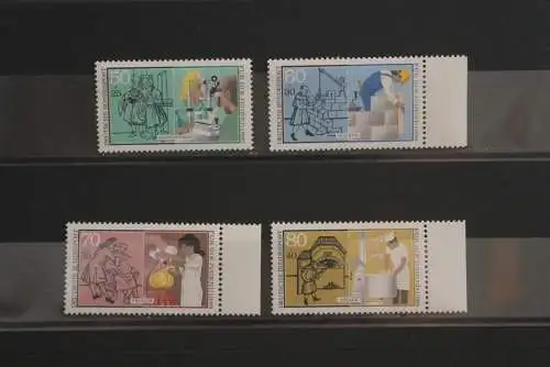 Deutschland  1986: Für die Jugend: Handwerksberufe; MiNr. 1274-77, MNH