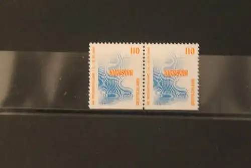 Deutschland  1999, Freimarken: Sehenswürdigkeiten; EXPO 2000; waagerechtes Paar; MiNr. 2009 D, MNH