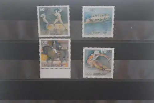 Deutschland 1992, Für den Sport: Olympische Winterspiele Albertville, MiNr. 1592-95, MNH