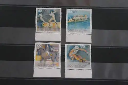 Deutschland 1992, Für den Sport: Olympische Winterspiele Albertville, MiNr. 1592-95, MNH