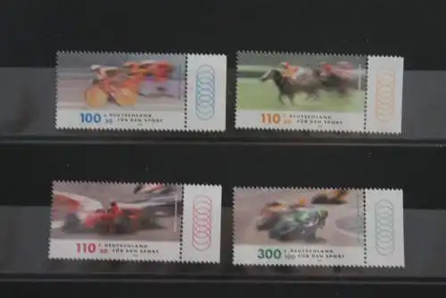 Deutschland 1999, Für den Sport: Rennsport, MiNr. 2031-34, MNH