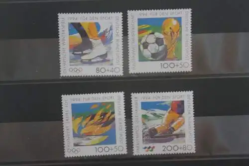 Deutschland 1994, Für den Sport: Olympische Winterspiele Lillehammer; MiNr. 1717-20, MNH