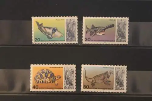 Berlin 1977, Berliner Zoo-Aquarium; Tiere; MiNr. 712-15, MNH