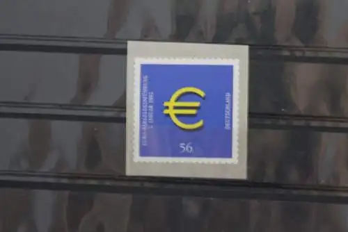 Deutschland 2002; Einführung Euromünzen, MiNr. 2236, selbstklebend, Zählnummer