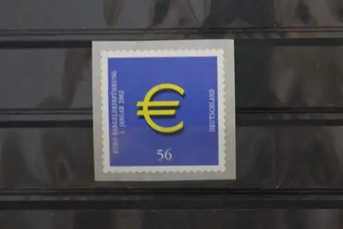 Deutschland 2002; Einführung Euromünzen, MiNr. 2236, selbstklebend, Zählnummer