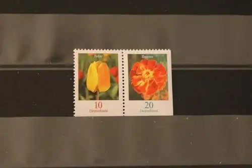 Deutschland; Freimarke: Blumen; Tulpe / Tagetes C.,ungebraucht