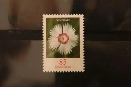 Deutschland; Freimarke: Blumen; Federnelke 85 C., ungebraucht