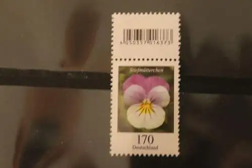 Deutschland; Freimarke: Blumen; Stiefmütterchen 170 C., ungebraucht, mit EAN-Code