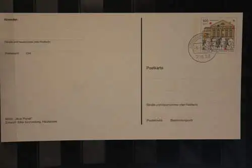 Deutschland 2000; Sonderpostkarte: Jahrtausendwende, PSo59; Tagesstempel Ludwigsburg