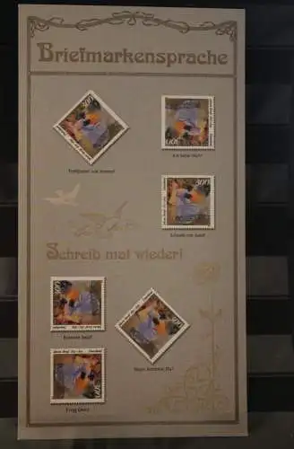 Deutschland 2000; Sonderpostkarte: Briefmarkensprache; PSo71; PSo71/04; POST