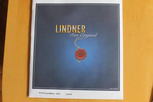 Deutschland, LINDNER Nachtrag 2013 Erinnerungsblätter der Deutschen Post; Neuwertig, in OVP