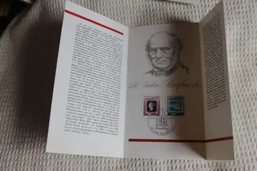 DDR; Folder "Die Sachsendreier" , 2.10.90; 150 Jahre Briefmarken; Letzttag DDR-Briefmarken