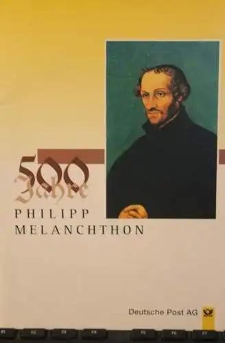 Deutschland 1997, Erinnerungsblatt, Gedenkblatt: Philipp Melanchthon