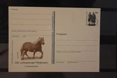 Deutschland 1998,  230. Ludwigsburger Pferdemarkt, Wertstempel Sehenswürdigkeiten