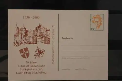 Deutschland 2000; Städtepartnerschaft Ludwigsburg-Montbeliard, Wertstempel Frauen