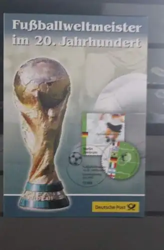 Deutschland 2002, Erinnerungsblatt, Gedenkblatt: Fußballweltmeister