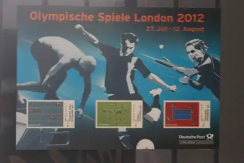 Deutschland 2012, Erinnerungsblatt, Gedenkblatt: Olympische Spiele London 2012