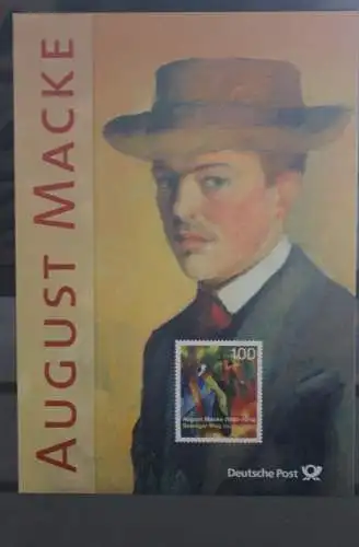 Deutschland 2014, Erinnerungsblatt, Gedenkblatt: August Macke