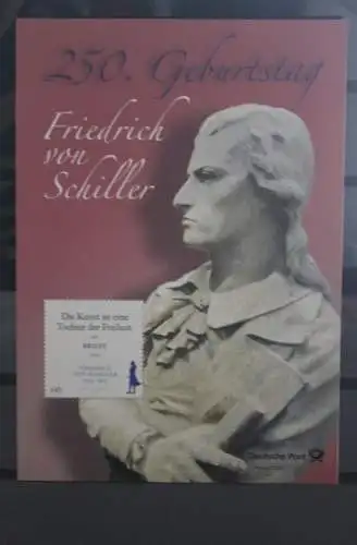 Deutschland 2009, Erinnerungsblatt, Gedenkblatt: Friedrich von Schiller