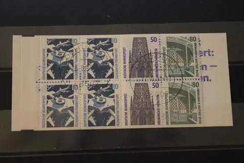 Deutschland 1998; MH 25 b mZ, gestempelt, mit 2 PF (F2 und F5)