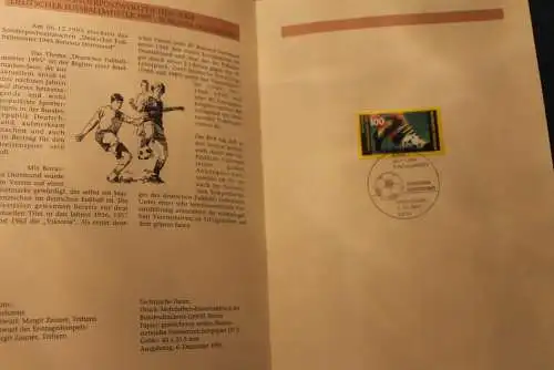 Deutschland 1995; Jahressammlung-ETB: Deutscher Fußballmeister 1995 Borussia Dortmund; MiNr. 1833; bitte lesen