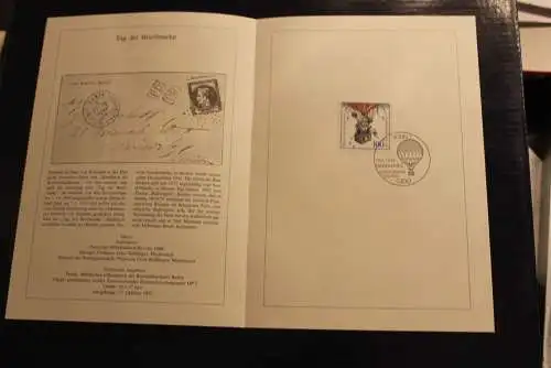 Deutschland 1992; Jahressammlung-ETB: Tag der Briefmarke 1992, MiNr. 1638, bitte lesen