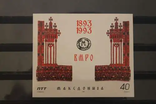 Mazedonien 1993, Block 2, MNH