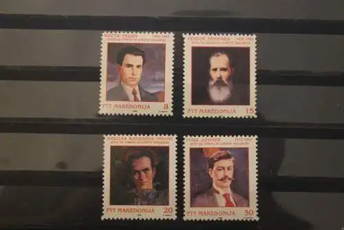 Mazedonien 1994, Revolutionäre, kompletter Satz, MNH