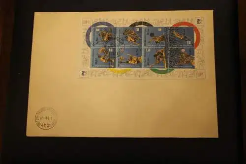 Kroatien 1994; Kleinbogen 4 : Olympisches Komitee, Sport, Olympia; FDC